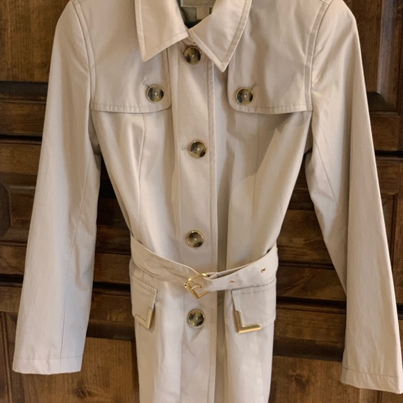 Michael Kors Trench Coat NWOT S - Picture 7 of 11